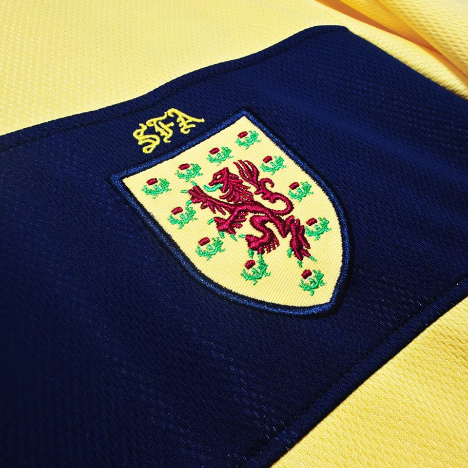2002 Scotland Visitante Versión Fan Selecciones Retro
