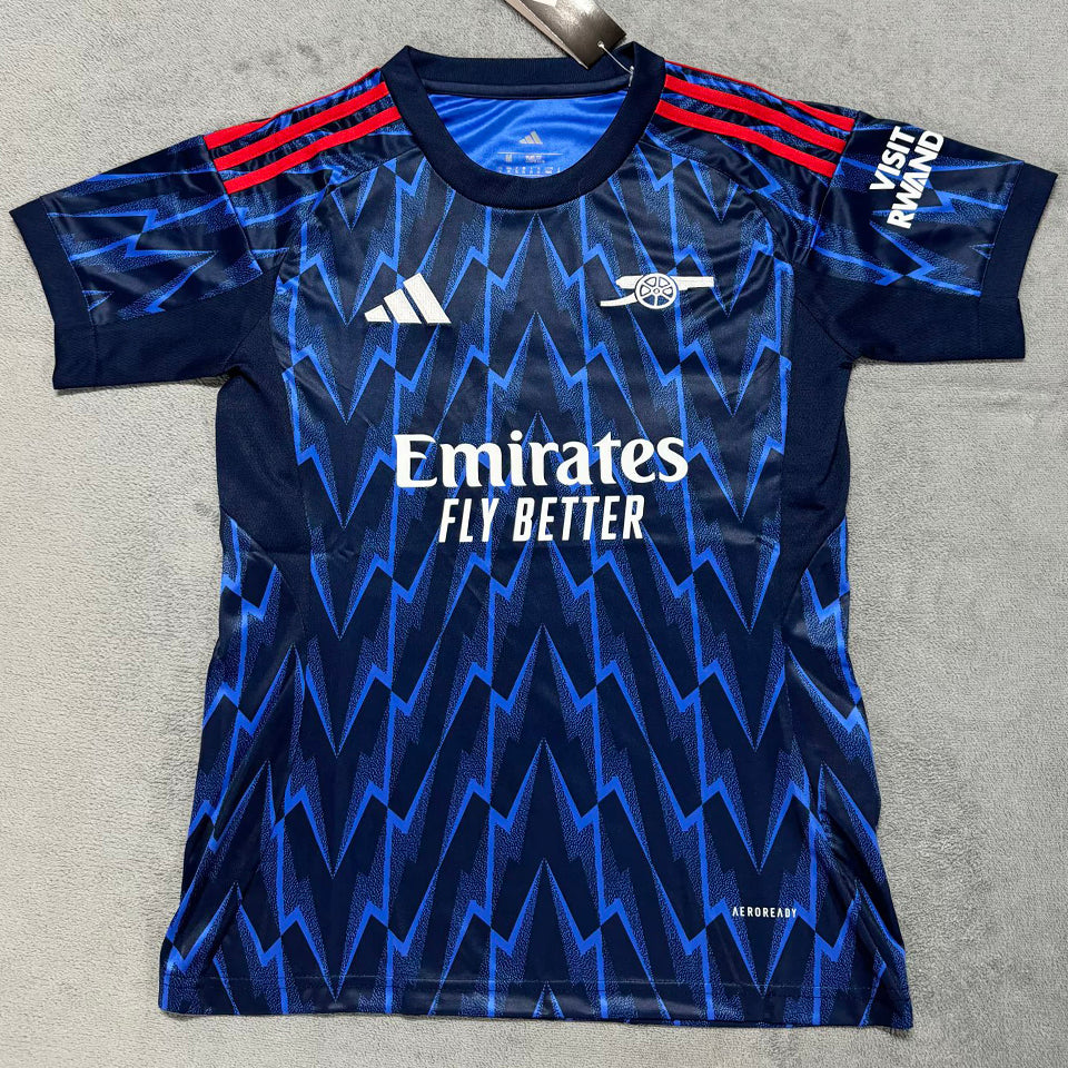 jersey 2025/26 arsenal visitante manga corta mujer