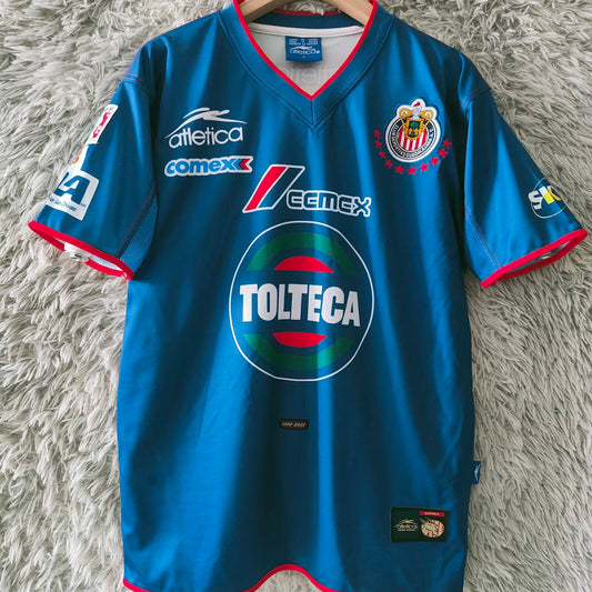 Jersey 2001 Chivas Tercero Manga corta Versión Fan Retro