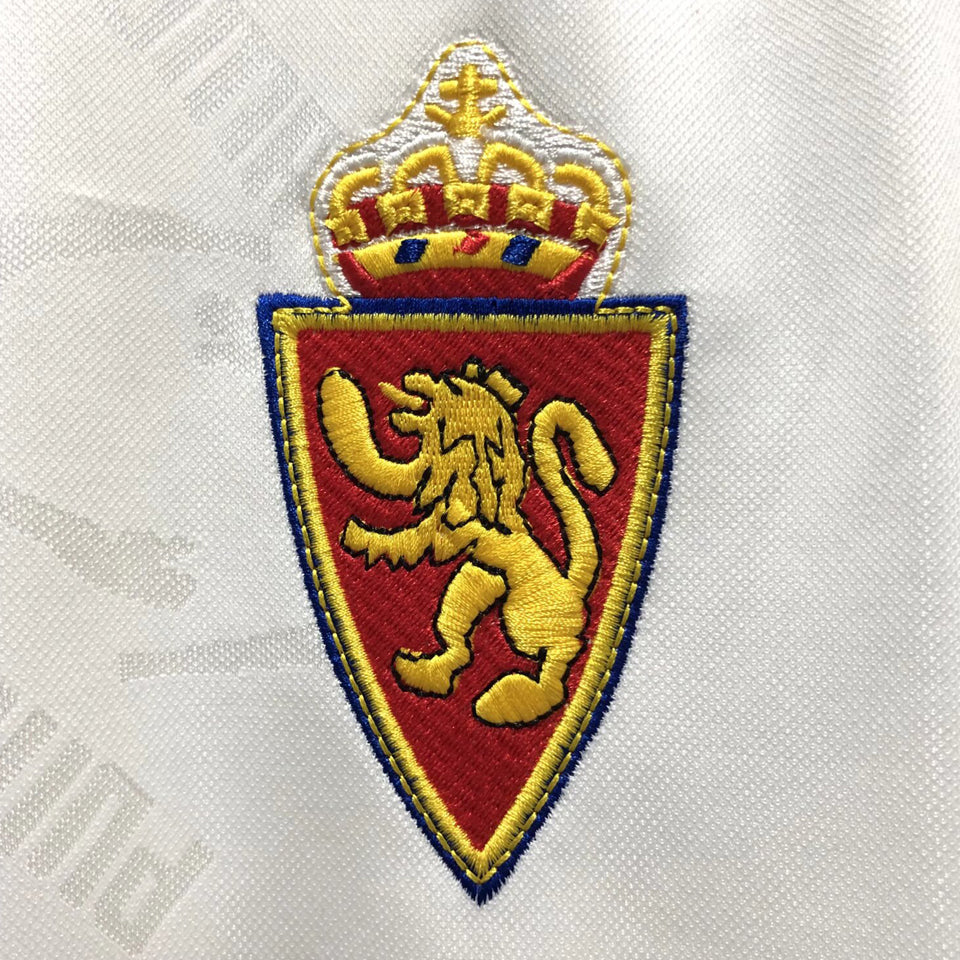 Jersey 1995 Zaragoza Local Manga corta Versión Fan Retro