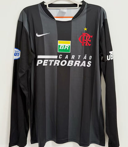 Jersey 2007 Flamengo Portero Manga larga Versión Fan Retro