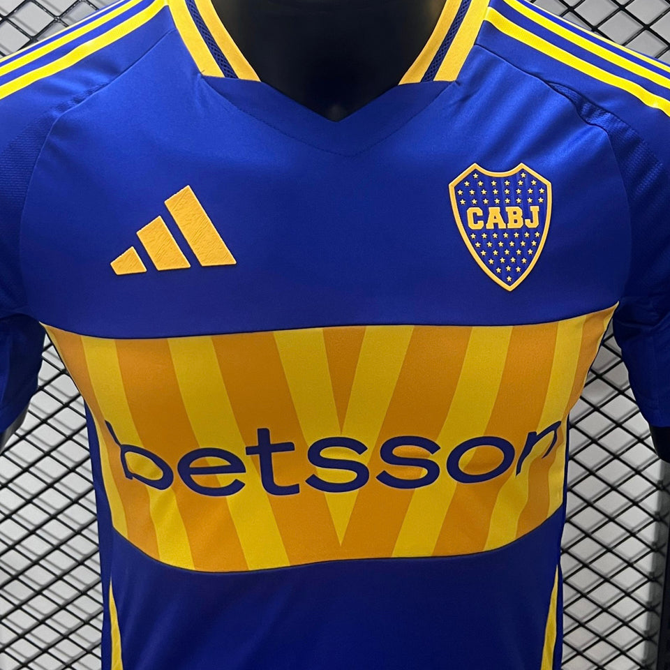 Jersey 2024/25 Boca Local Manga corta Versión Jugador