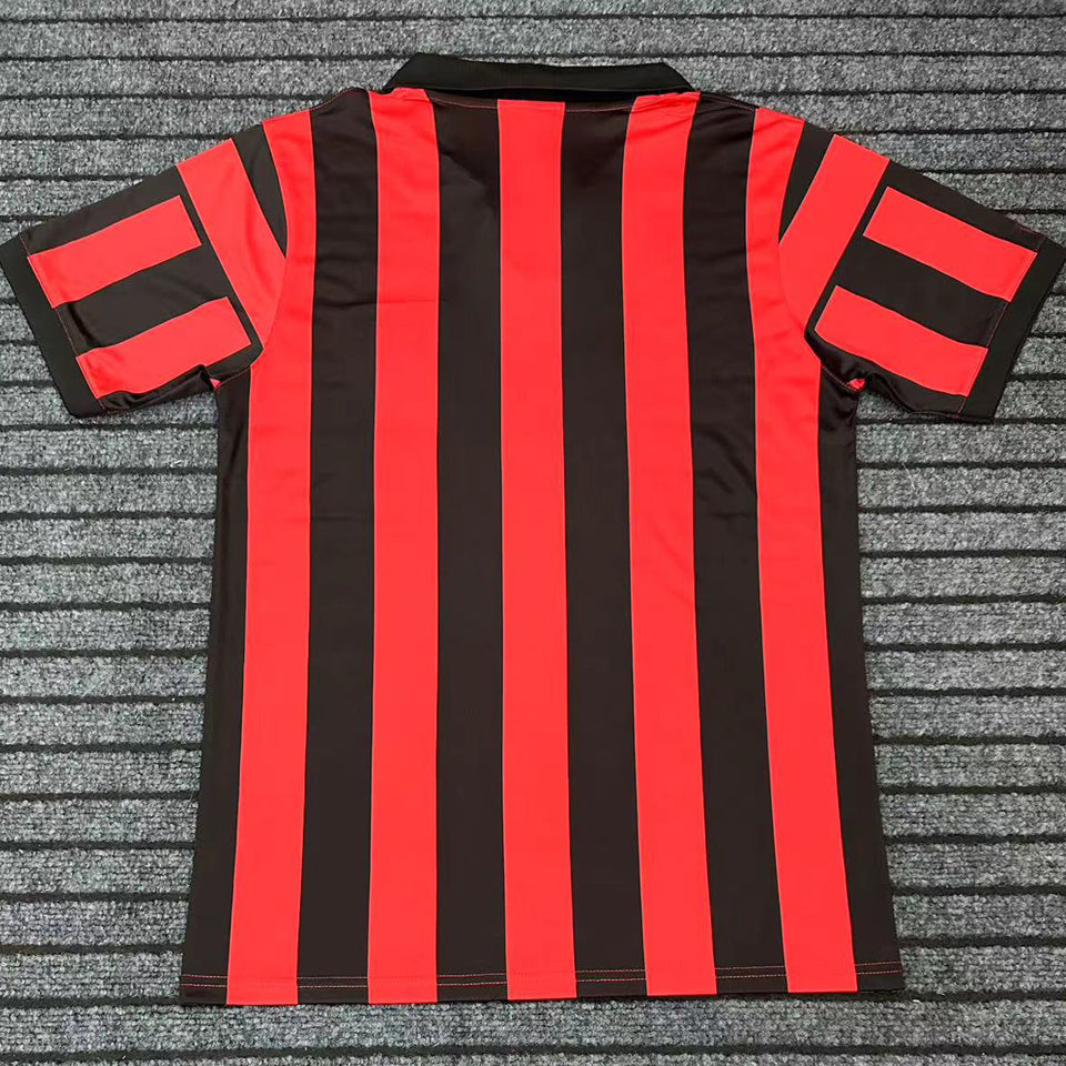 jersey 1963 ac milan local manga corta versión fan retro