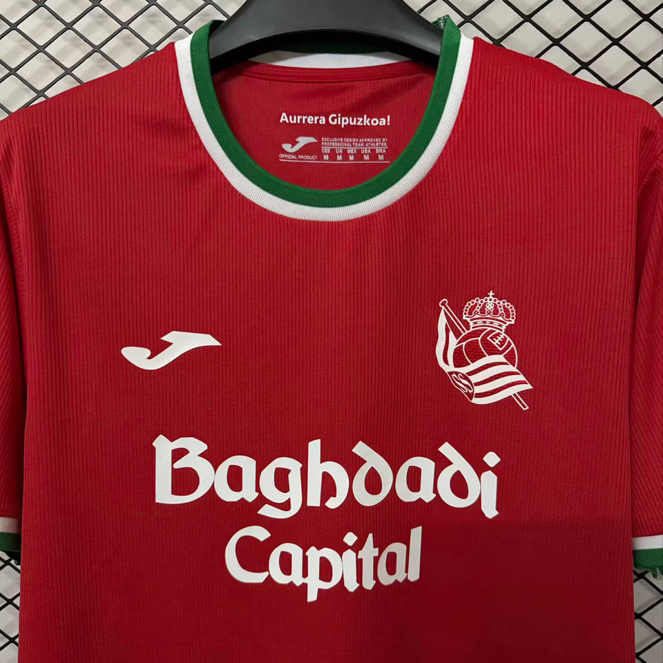 jersey 2026/27 real sociedad tercero manga corta versión fan