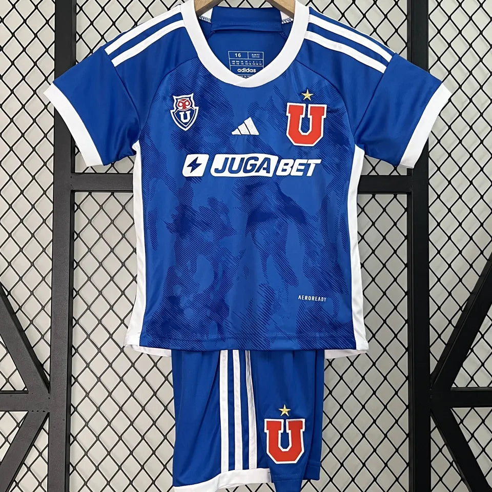 Jersey 2024/25 Universidad de Chile Local Manga corta Niño