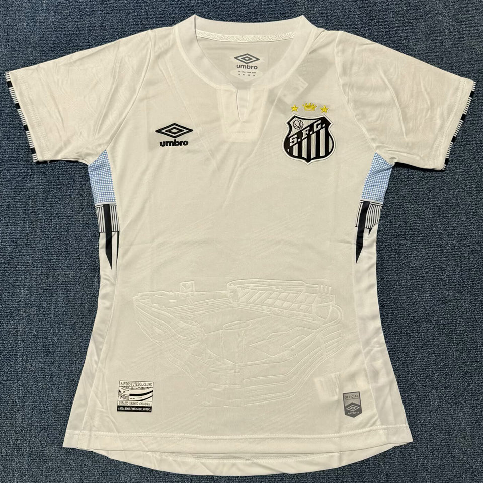 jersey 2024/25 santos local manga corta mujer