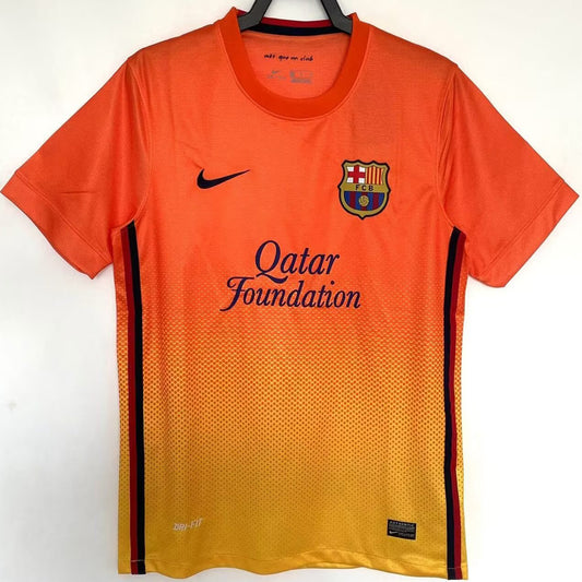 Jersey 2012/13 Barcelona Visitante Manga corta Versión Fan Retro