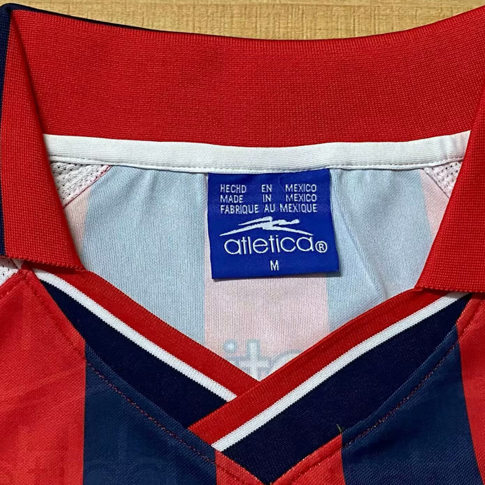 Jersey 1999/2000 Chivas Tercero Manga corta Versión Fan Retro