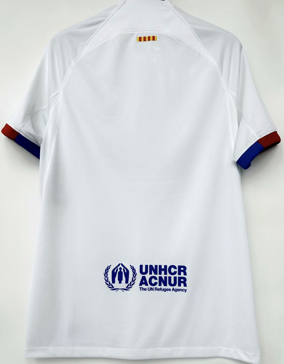 Jersey 2023/24 Barcelona Visitante Manga corta Versión Fan