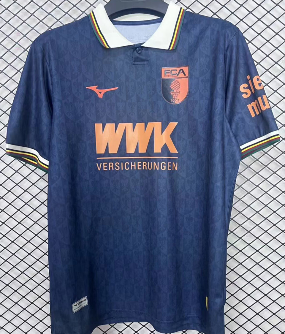jersey 2026 fc augsburg especial manga corta versión fan