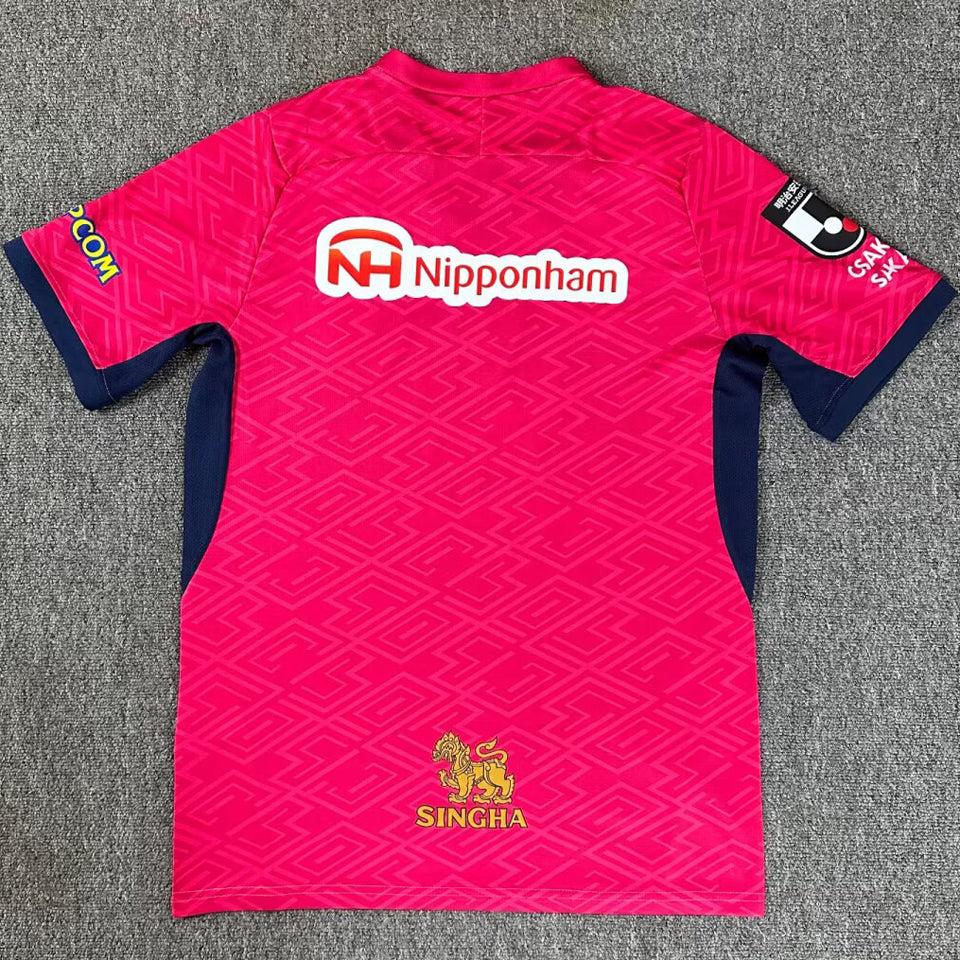 Jersey 2025 Cerezo Osaka Local Manga corta Versión Fan