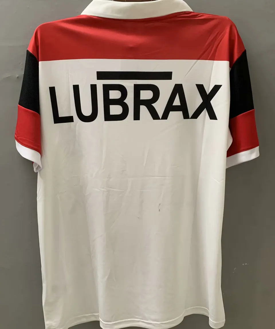 Jersey 1986 Flamengo Visitante Manga corta Versión Fan Retro