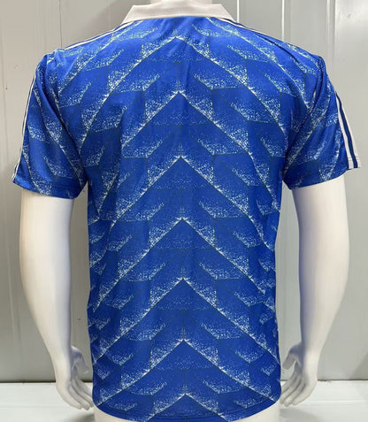 Jersey 1989/1990 Karlsruher SC Visitante Manga corta Versión Fan Retro