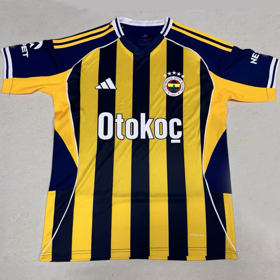 Jersey 2025/26 Fenerbahce Local Manga corta Versión Fan
