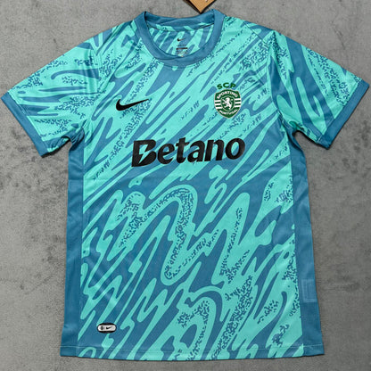 Jersey 2025/26 Sporting CP Lisbon Portero Manga corta Versión Fan