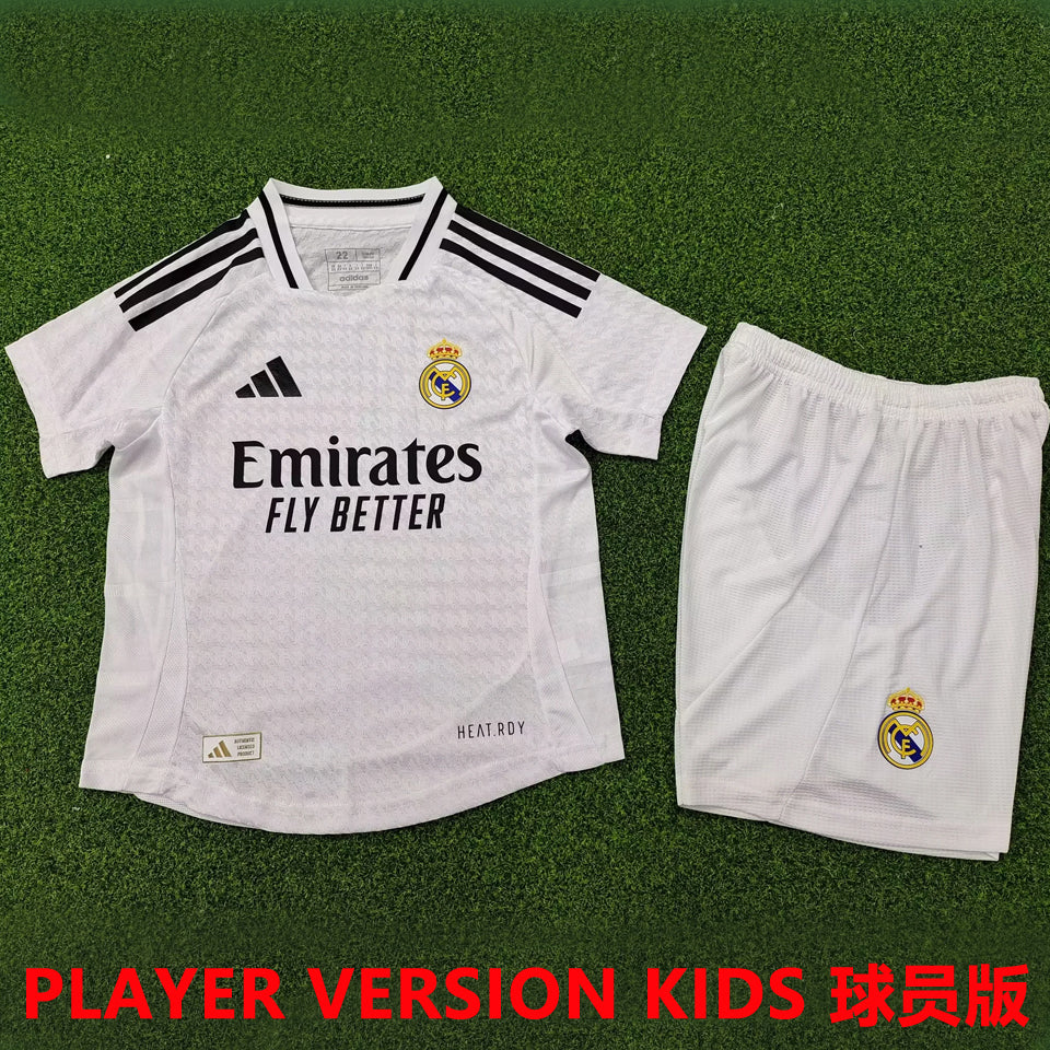 jersey 2024/25 real madrid local manga corta versión jugador