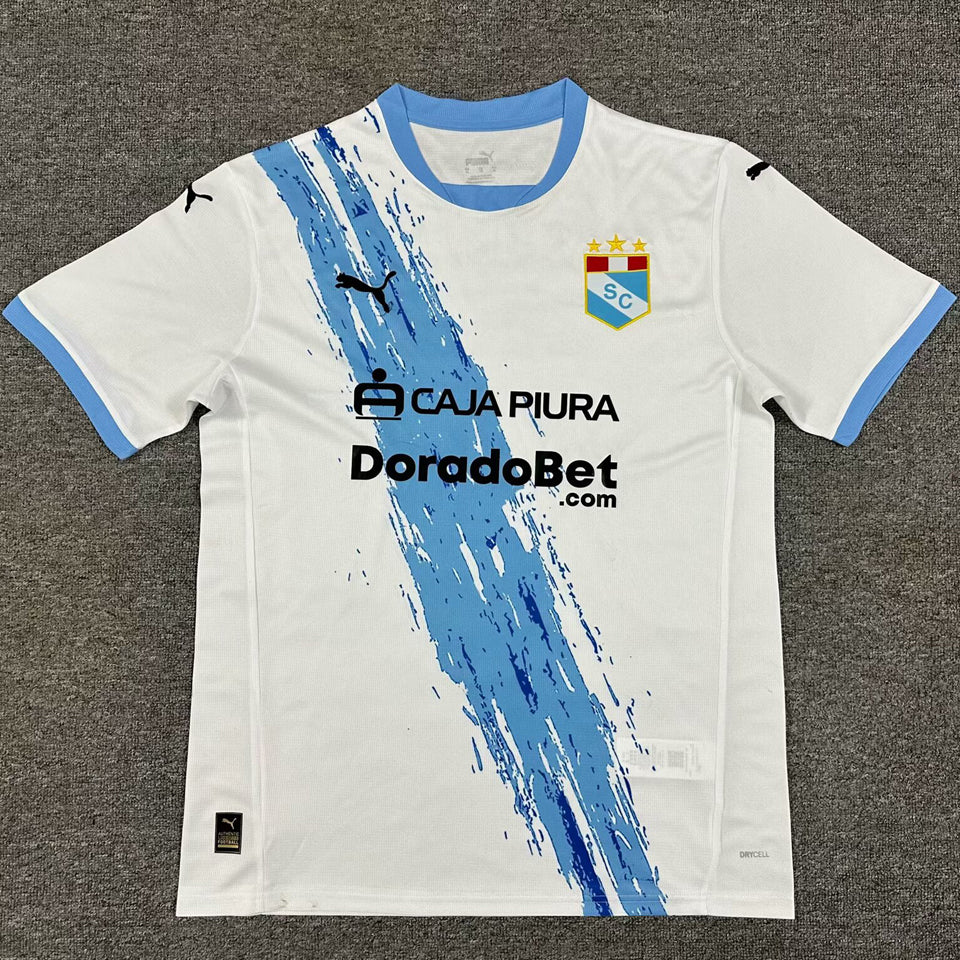 jersey 2025/26 sporting cristal visitante manga corta versión fan