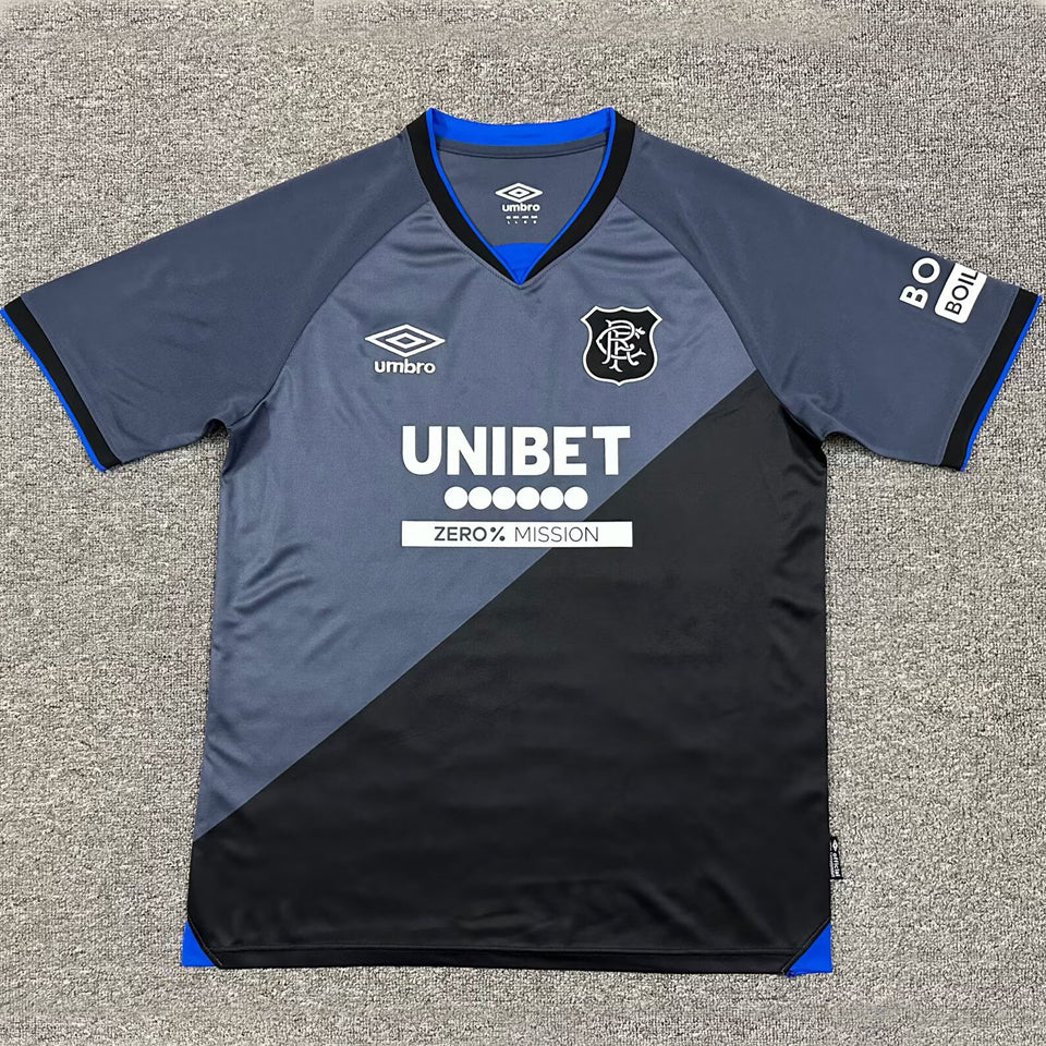 Jersey 2025/26 Glasgow Rangers Tercero Manga corta Versión Fan
