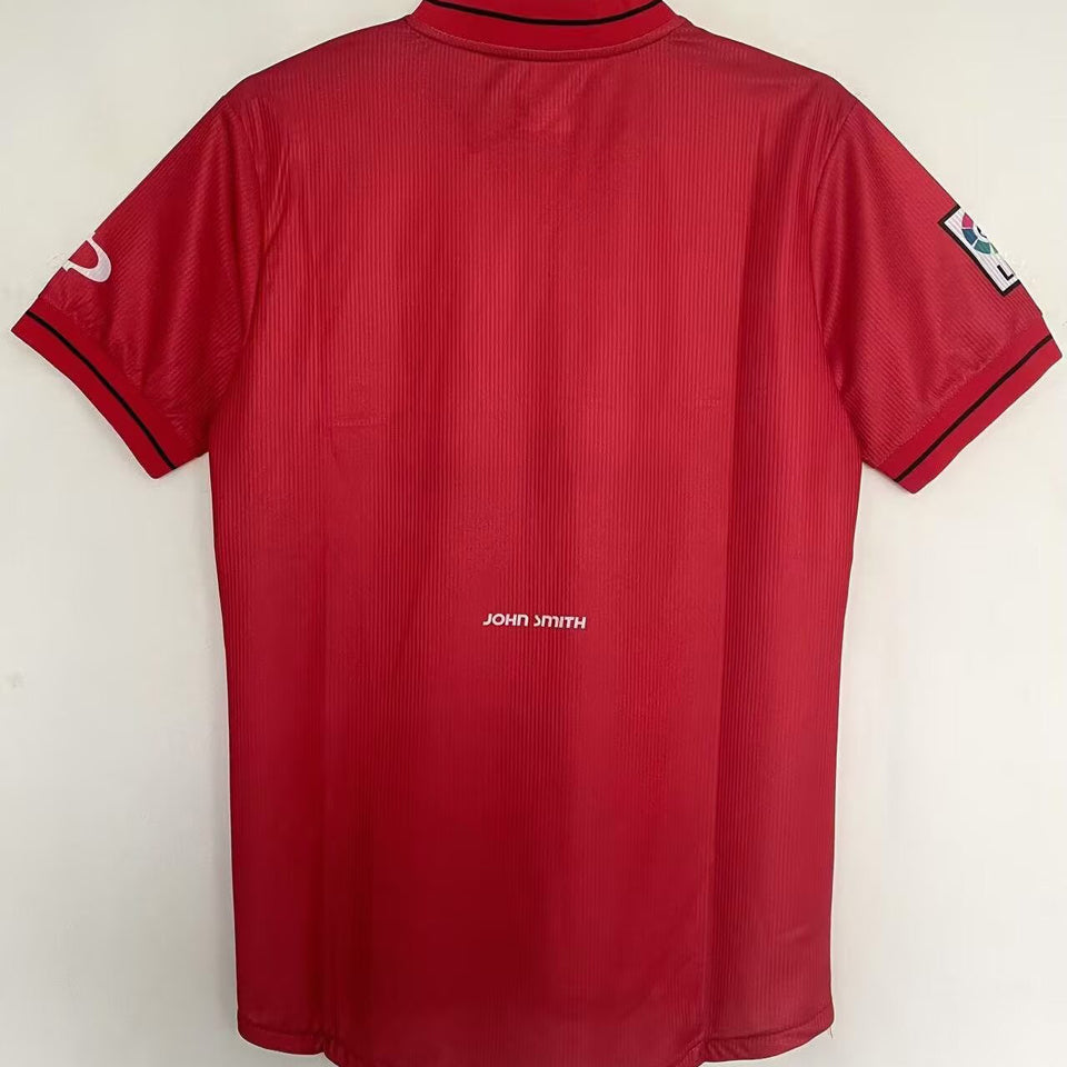 jersey 2000/2001 mallorca local manga corta versión fan retro