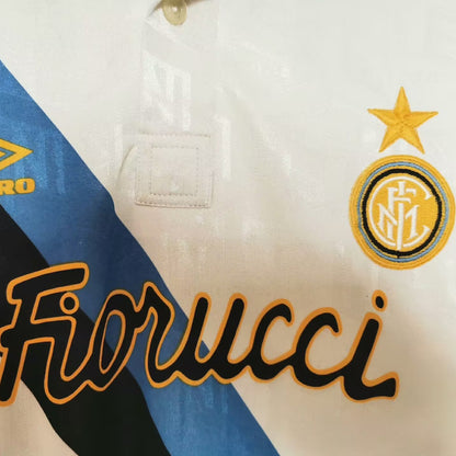 Jersey 1994/95 Inter Milan Visitante Manga corta Versión Fan Retro