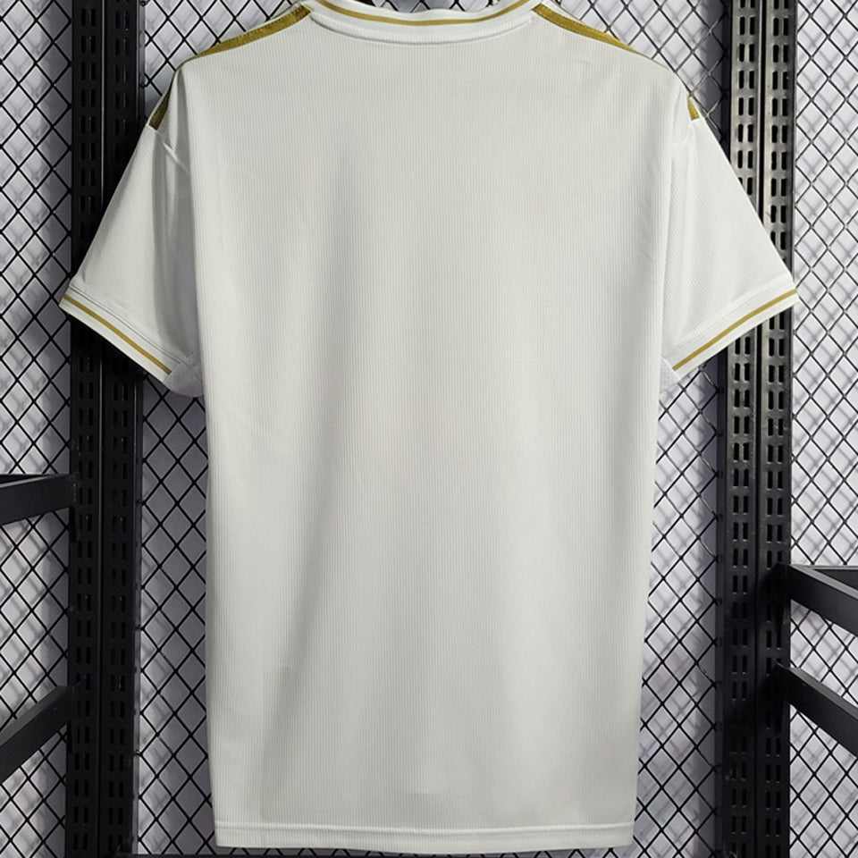 jersey 2019/20 real madrid local manga corta versión fan retro