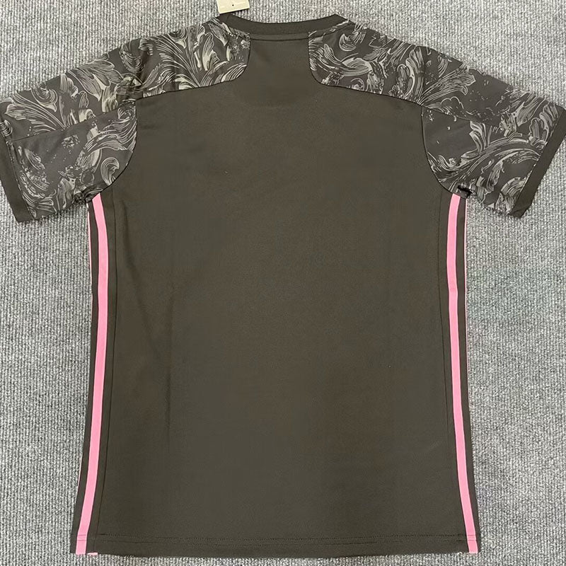 jersey 2020/21 real madrid tercero manga corta versión fan retro