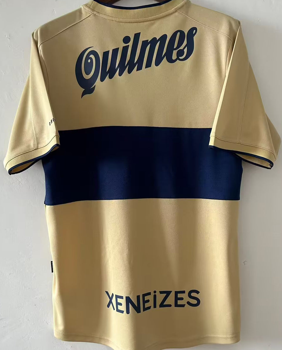 Jersey 2000 Boca Tercero Manga corta Versión Fan Retro