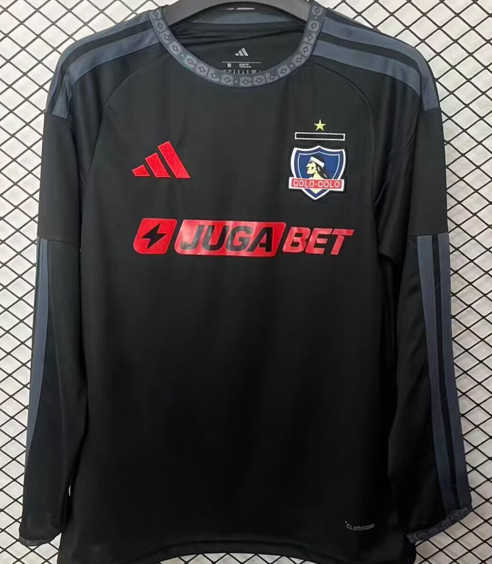 jersey 2026/27 colo-colo visitante manga larga versión fan