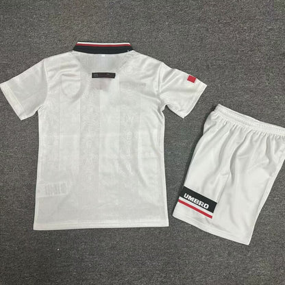 Jersey 1998/99 Manchester United Visitante Manga corta Niño Retro
