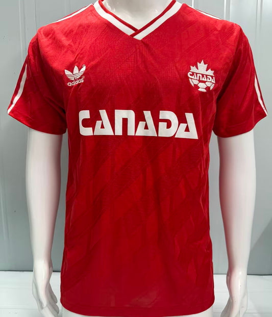 1986 Canada Local Versión Fan Selecciones Retro