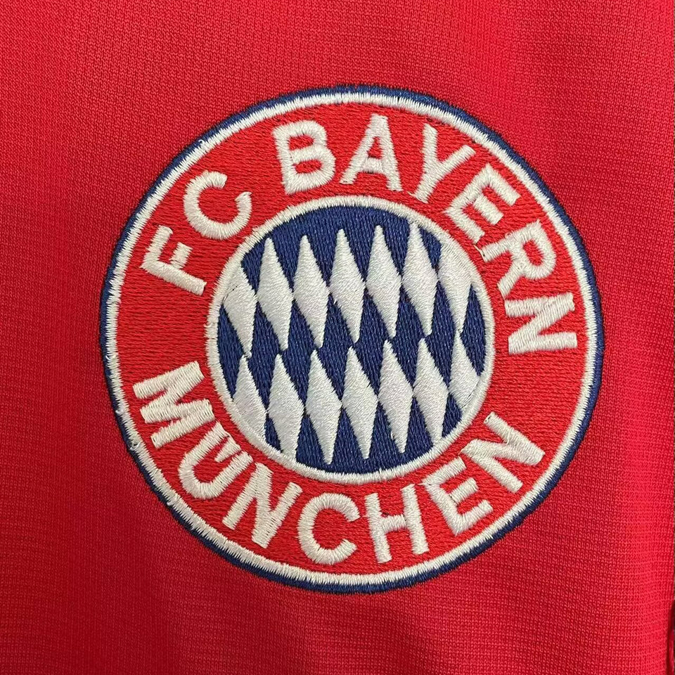 jersey 2002/03 bayern munich local manga corta versión fan retro