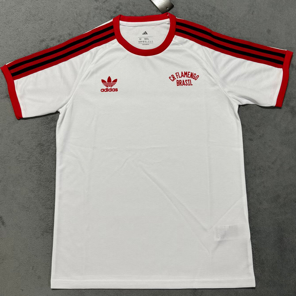 jersey 2025/26 flamengo especial manga corta versión fan retro