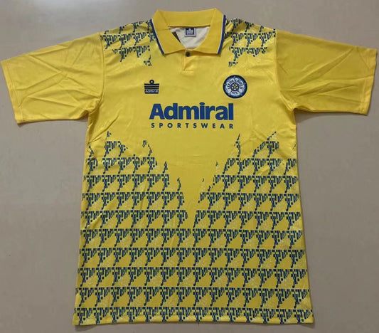 Jersey 1992/93 Leeds United Visitante Manga corta Versión Fan Retro