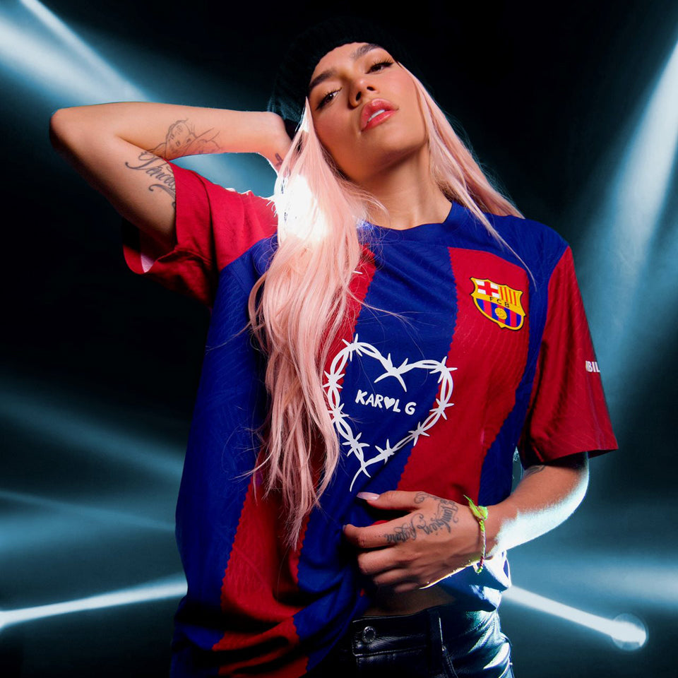 Jersey 2023/24 Barcelona Local Manga corta Versión Fan