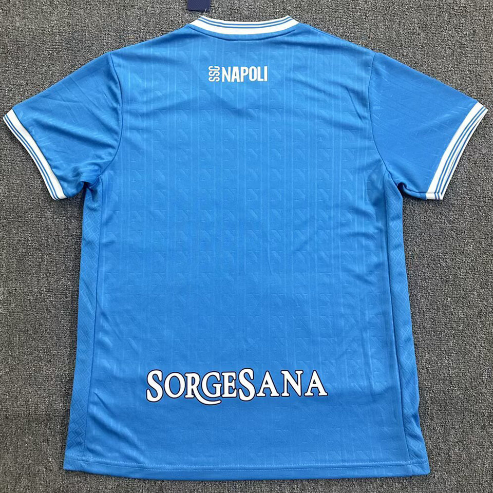 jersey 2025/26 napoli local manga corta versión fan
