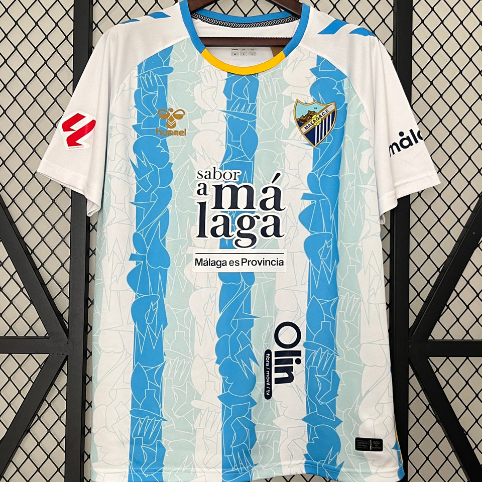 Jersey 2024/25 Malaga Local Manga corta Versión Fan