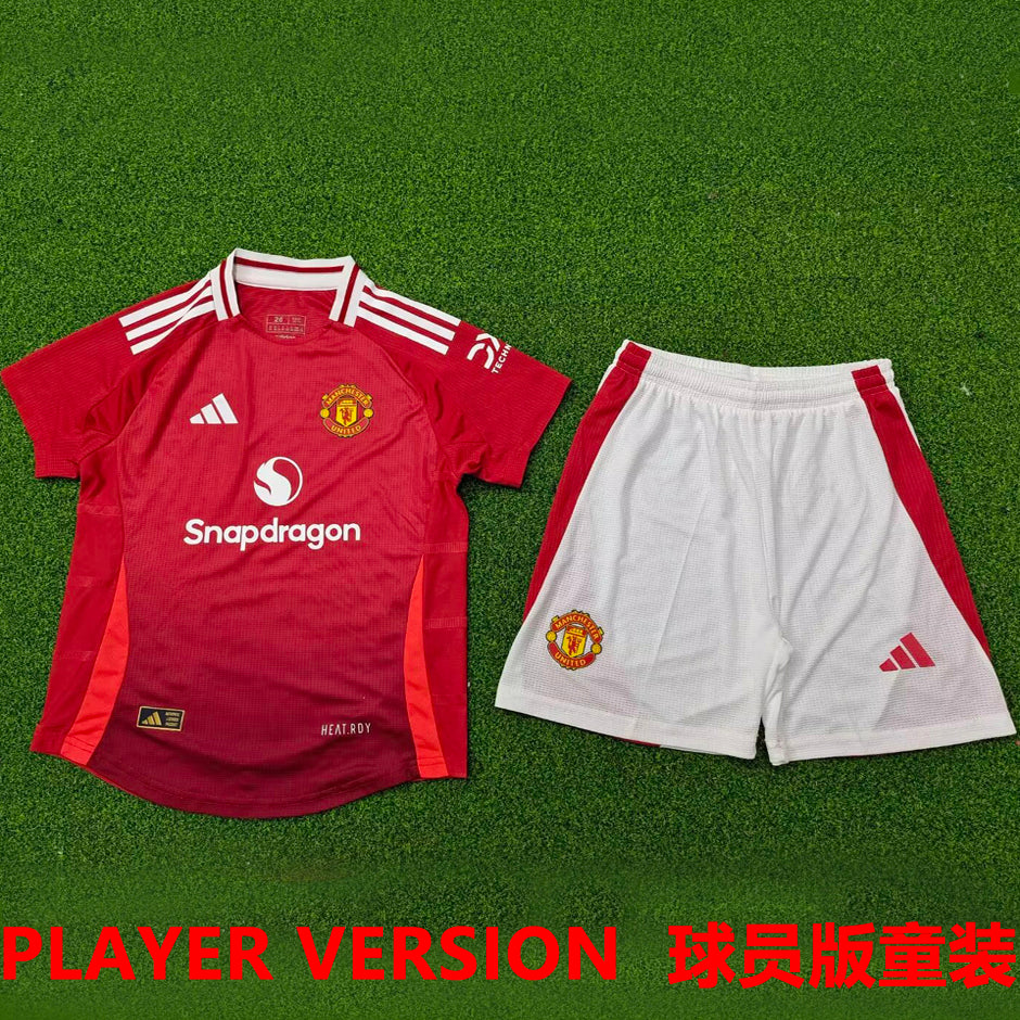 Jersey 2024/25 Manchester United Local Manga corta Versión Jugador