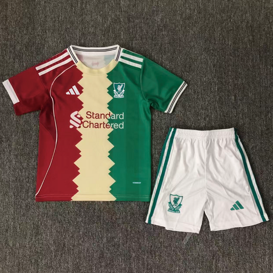 Jersey 2025/26 Liverpool Especial Manga corta Niño