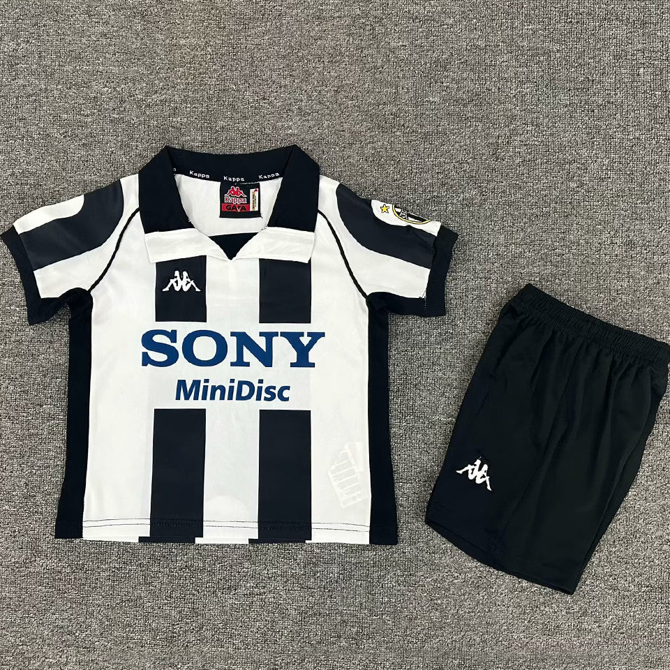 Jersey 1997/1998 Juventus Local Manga corta Niño Retro