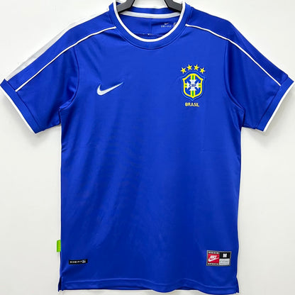 1998 Brasil Visitante Versión Fan Selecciones Retro