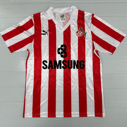 Jersey 1988/1989 1. FC Koln Tercero Manga corta Versión Fan Retro