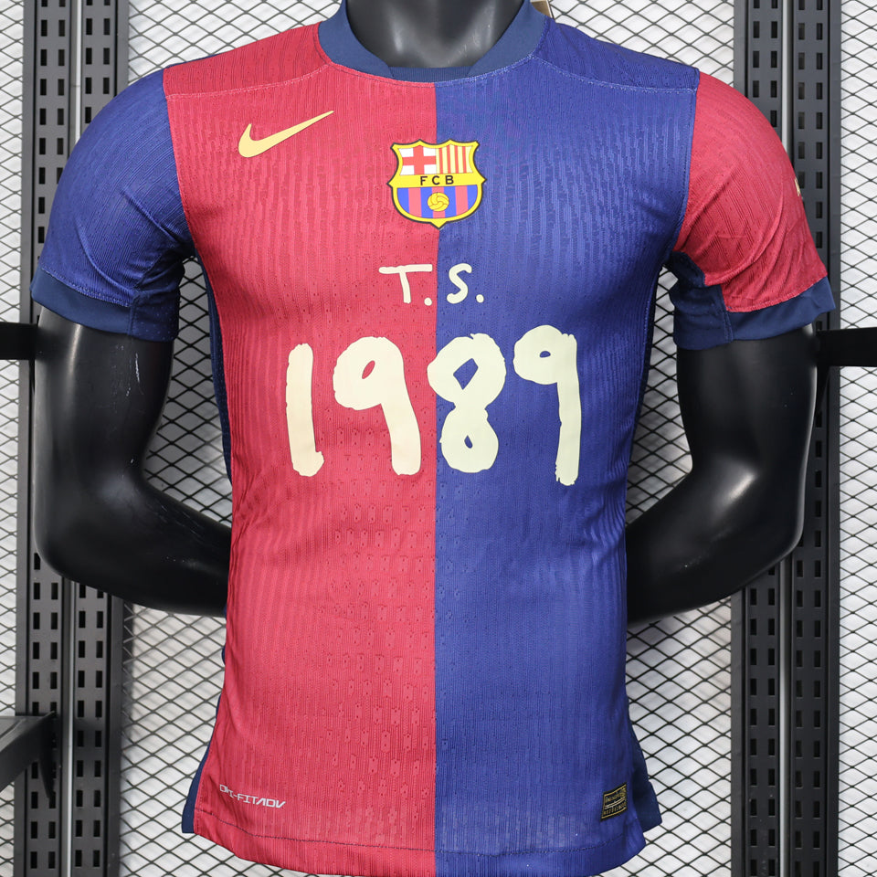 Jersey 2024/25 Barcelona Local Manga corta Versión Jugador