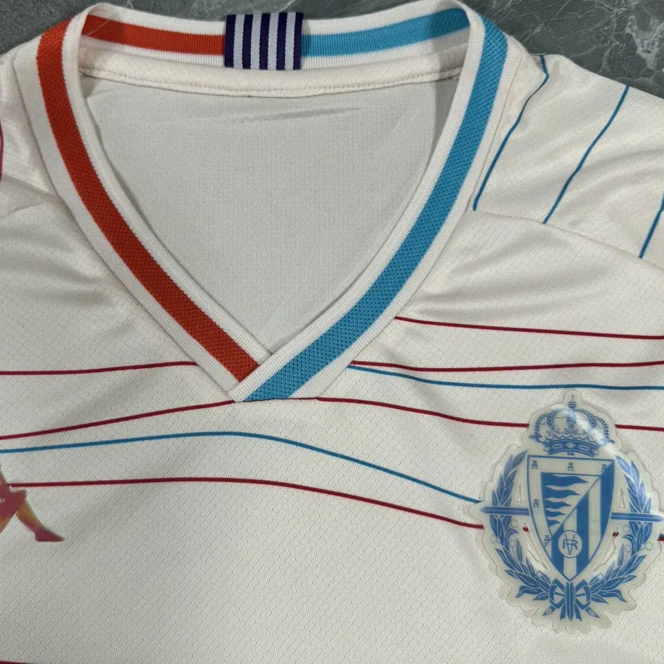 Jersey 2024/25 Real Valladolid Visitante Manga corta Versión Fan