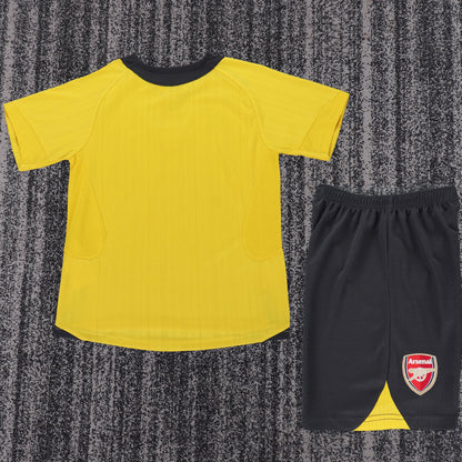 Jersey 2005/2006 Arsenal Visitante Manga corta Niño Retro