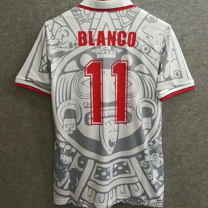 1998 Mexico Visitante Versión Fan Selecciones Retro