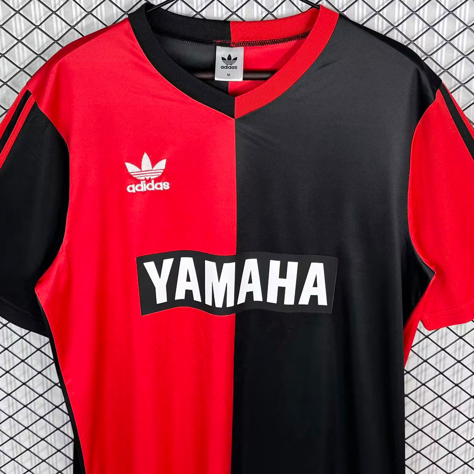 jersey 1990/1993 newell's old boys local manga corta versión fan retro