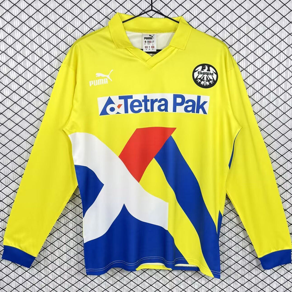 jersey 1993/1995 frankfurt visitante manga larga versión fan retro