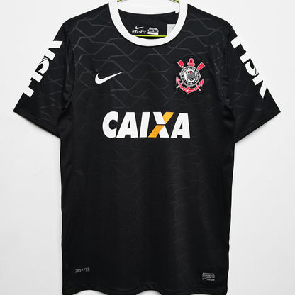 Jersey 2008 Corinthians Visitante Manga corta Versión Fan Retro