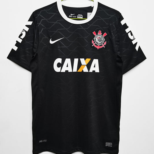 Jersey 2008 Corinthians Visitante Manga corta Versión Fan Retro