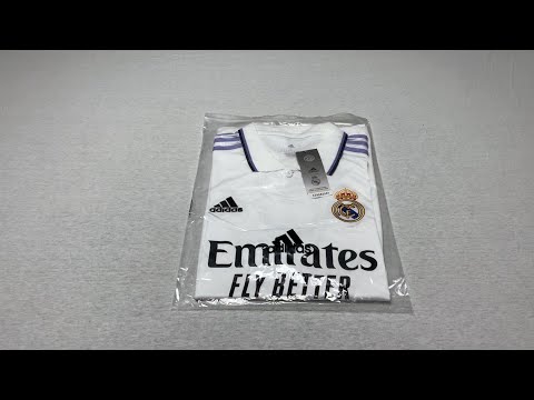 Jersey 2022/23 Real Madrid Local Manga corta Versión Fan